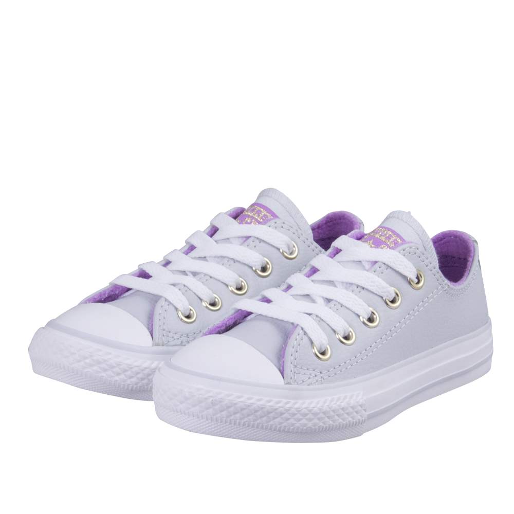 ALL STAR ΠΑΙΔΙΚΑ ΔΕΡΜΑΤΙΝΑ SNEAKERS ΔΙΧΡΩΜΑ | Topshoes.gr
