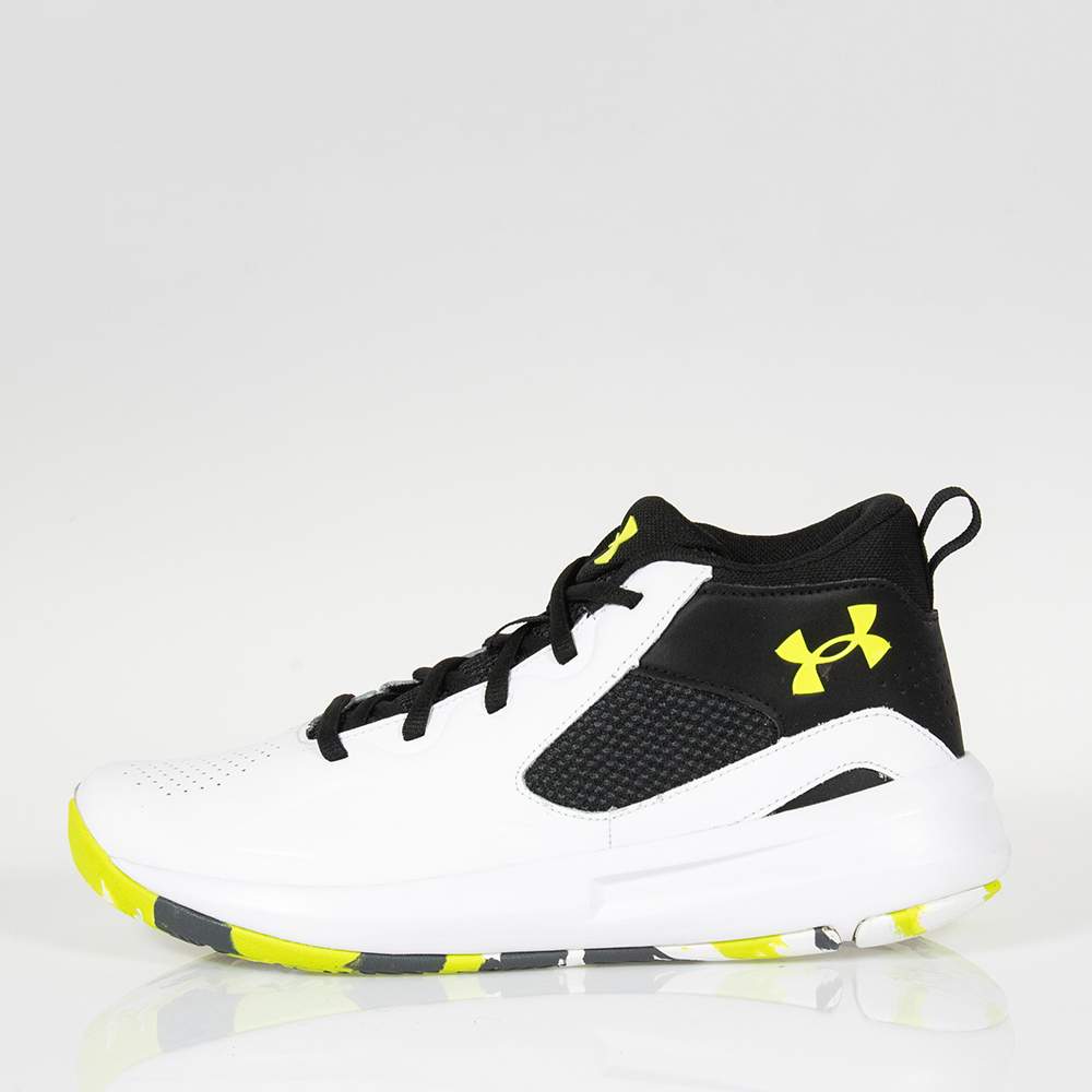 UNDER ARMOUR GS LOCKDOWN 5 3023533-102 ΛΕΥΚΟ | Topshoes.gr