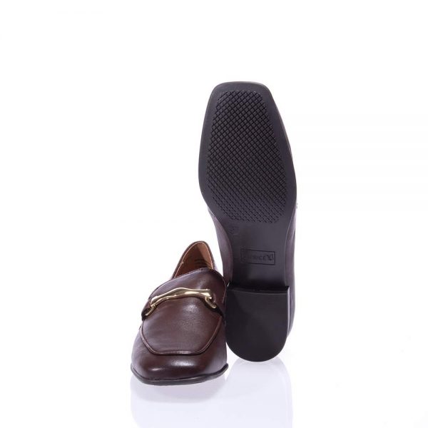 CAPRICE 24206-27 LOAFERS ΜΑΥΡΑ ΔΕΡΜΑΤΙΝΑ