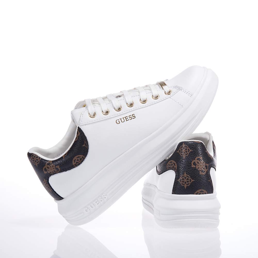 GUESS VIBO FL7RNOFAL12 ΛΕΥΚΑ SNEAKERS | Topshoes.gr